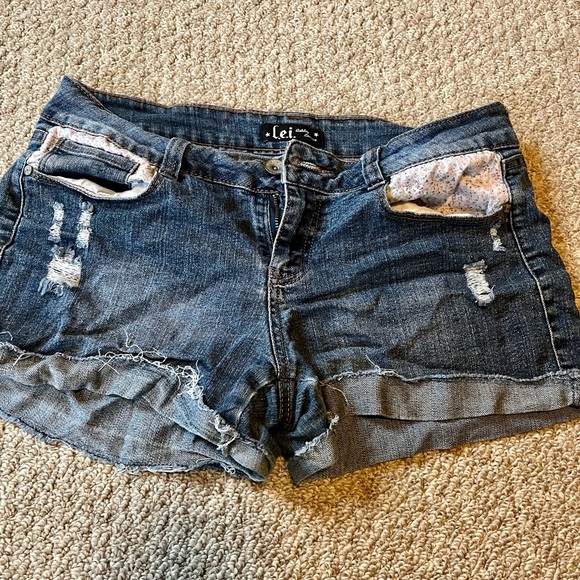lei Shorts Denim Shorts Poshmark